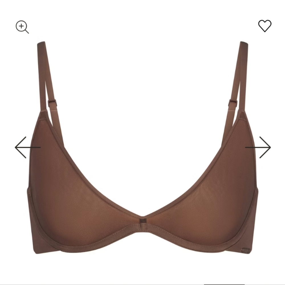 NWT Skims Weightless Scoop Bra in Jasper